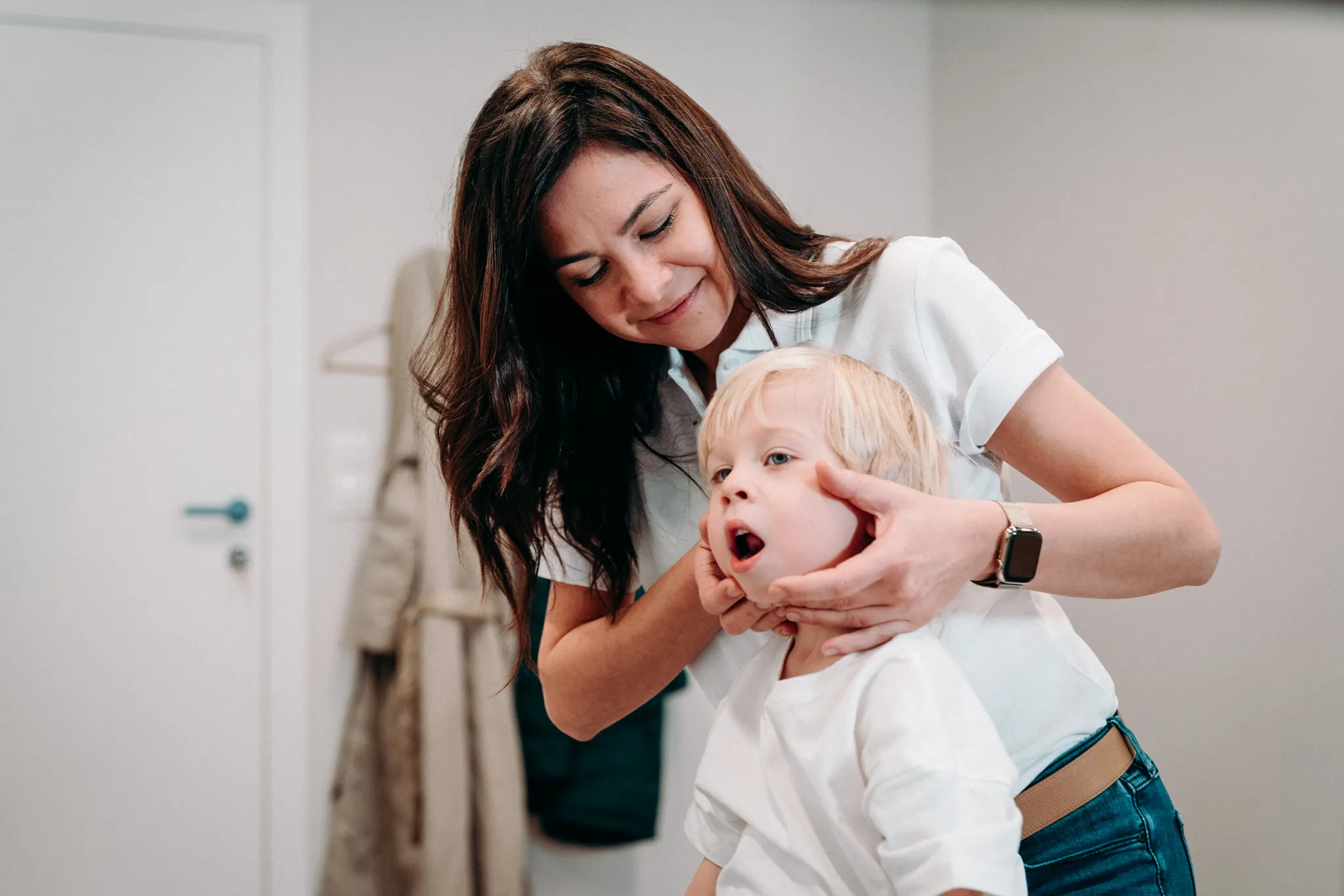 Zabieg osteopatii dziecięcej w FizjoBell